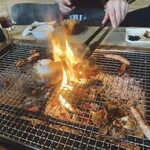 ろばたやき山ろく - ファイヤー♪