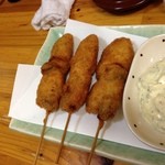 串カツ 逎人 - 坂越産　牡蠣串