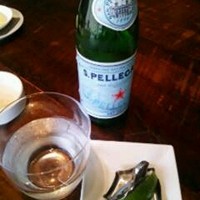 トラットリア セッテ ハイアット リージェンシー 京都 - サンペレグリノ５００ｍｌ＆ライム