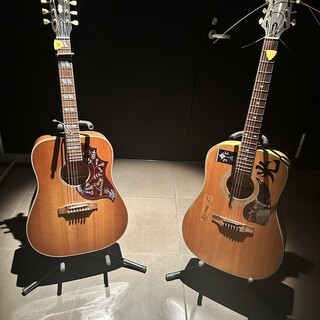 [19 autographed guitars]