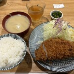 とんかつ 檍 - 「ロースカツランチ定食」1,200円