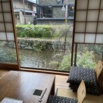 りょうりや 御旅屋 - 個室から見た景色です