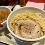 Ramen Ren - チゲ味噌つけめん 1300円＋大盛 150円