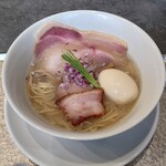 宍道湖しじみ中華蕎麦 琥珀 - 中華蕎麦（塩）上