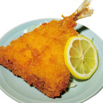 Fried horse mackerel