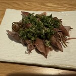 Musasabi - ホタルイカ　青じそが効いてます