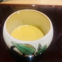 肉料理ふくなが - ③【スープ】
                      南瓜+薩摩芋のポタージュ