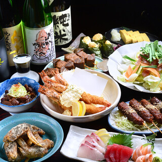 Great value banquet course with all-you-can-drink starting from 4,480 yen!