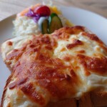 珈琲 さんぽ - クロックムッシュ♪