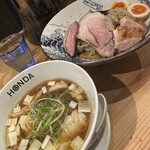本田麺業 - 自家製手揉みつけ麺（特上）