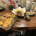 炭火炙り焼大阪名物串カツてっぺい - 