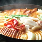 Budae Jjigae (with udon or Ramen) 2 servings