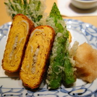 伊豆の旬 やんも 丸の内店 - 玉子揚げ