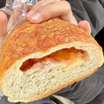 チーズベーコンフランスハーフ