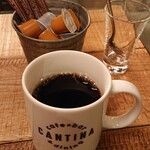 所沢の個室イタリアン キャンティーナ - セットドリンク(ホットコーヒー)