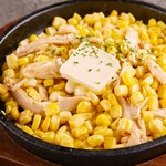 garlic chicken corn butter