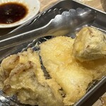 魚豪商 コダマ - 白子と舞茸の天ぷら
