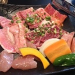 焼肉 やまと 伊川谷店 - 盛り合わせ焼肉セット