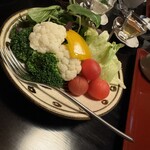 俵屋旅館 - サラダ