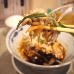 豚中華 大阪焼売珍 - 蒸しタラ白子