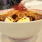 蒙古タンメン中本 - 焦がし味噌卵麺