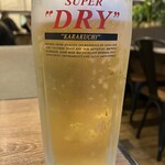 B級グルメ専門 大衆食事処 鶴見食堂 - 生ビール(ジョッキ) 286円　　　　　　　　　　　　　フードはやや割高ですが、ドリンク類のコスパが半端ない