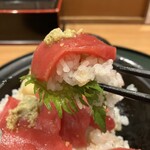 Magurono En Toki - マグロ、大葉、ご飯、わさび