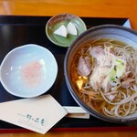 手打そば 野の花庵 - 料理写真:肉そば