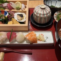 対馬のどぐろとイカ活き造り 博多 魚蔵 都ホテル店 - 