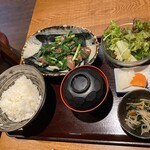 Kokonotsu - 究極のレバにら炒め定食　
