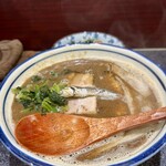 烈志笑魚油 麺香房 三く - 