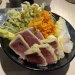 レア天丼 銀座 三よし - 特上盛り