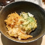 レア天丼 銀座 三よし - 天茶漬けの用意