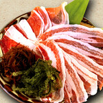 Okinawa Ryouri Chinuman - あぐー豚を出汁と一緒に。