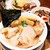 なにわ麺次郎 然 - 料理写真:地鶏醤油ラーメン 特製、炙りチャーシュー丼