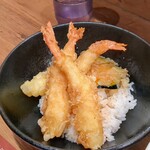 中村麺兵衛 - 天丼セットの天丼