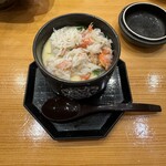Tsukiji Sushisen - かに茶碗蒸し。かに、たっぷり。
