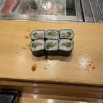 Tsukiji Sushisen - ひもきゅう巻