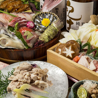 ◆使用當季食材的宴會套餐◆走地雞宴會4,500日圓⇒[3,000日圓]