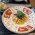 cafe&pasta 一丁目 - 料理写真:うにとベーコン、かぼちゃとナッツのサラダ