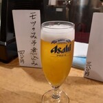 Hanashinobu - 今日のスタート！小生ビール