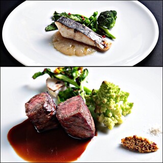 地元食材を”伊勢志摩備長炭”で丁寧に焼き上げるメイン料理