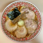 タンタン - ミックスチャーシュー麺 大 麺硬め