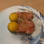 すし江戸 - サーモンユッケ