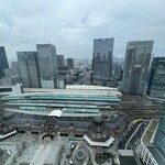 リストランテ･ヒロ チェントロ - 35階からの景色、食べながら観光できました❣️