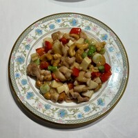 パンダ レストラン - 鶏肉とカシューナッツ炒め ¥1,200