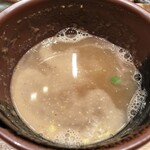 中華蕎麦 とみ田 - 柑橘はミカン