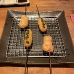 串ボーノ - 豚ヒレ、地鶏