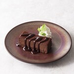 Rich chocolate terrine