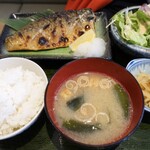 海鮮料理 海魚 - 焼きサバ定食